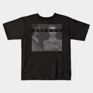 Mug Shot Man Kids T-Shirt